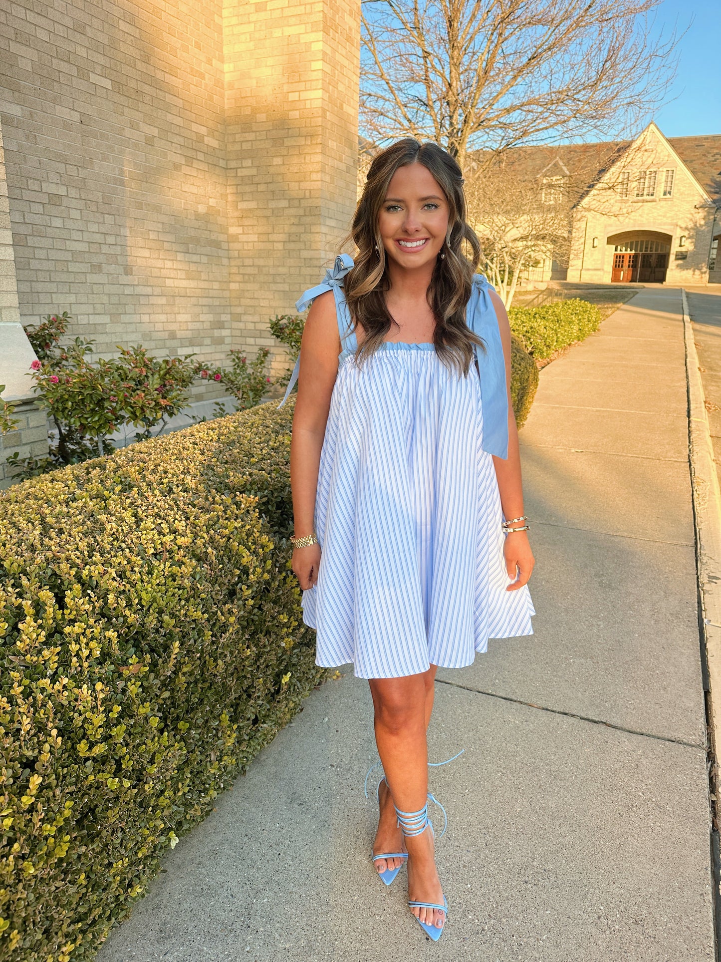 Luna Stripped Dress