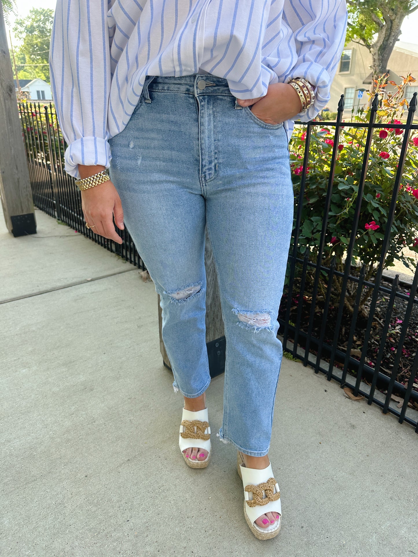 Spencer Light Wash Denim