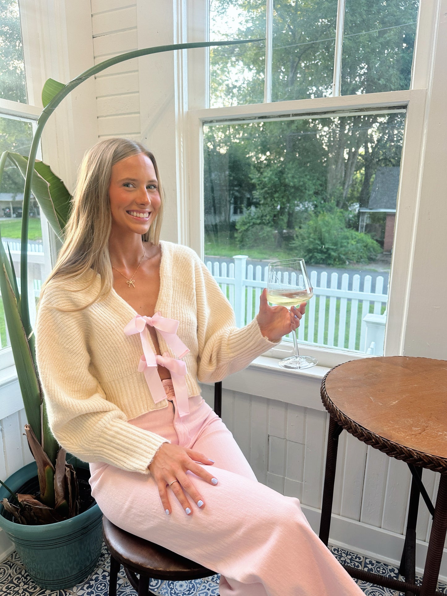 The Bella Bow Sweater