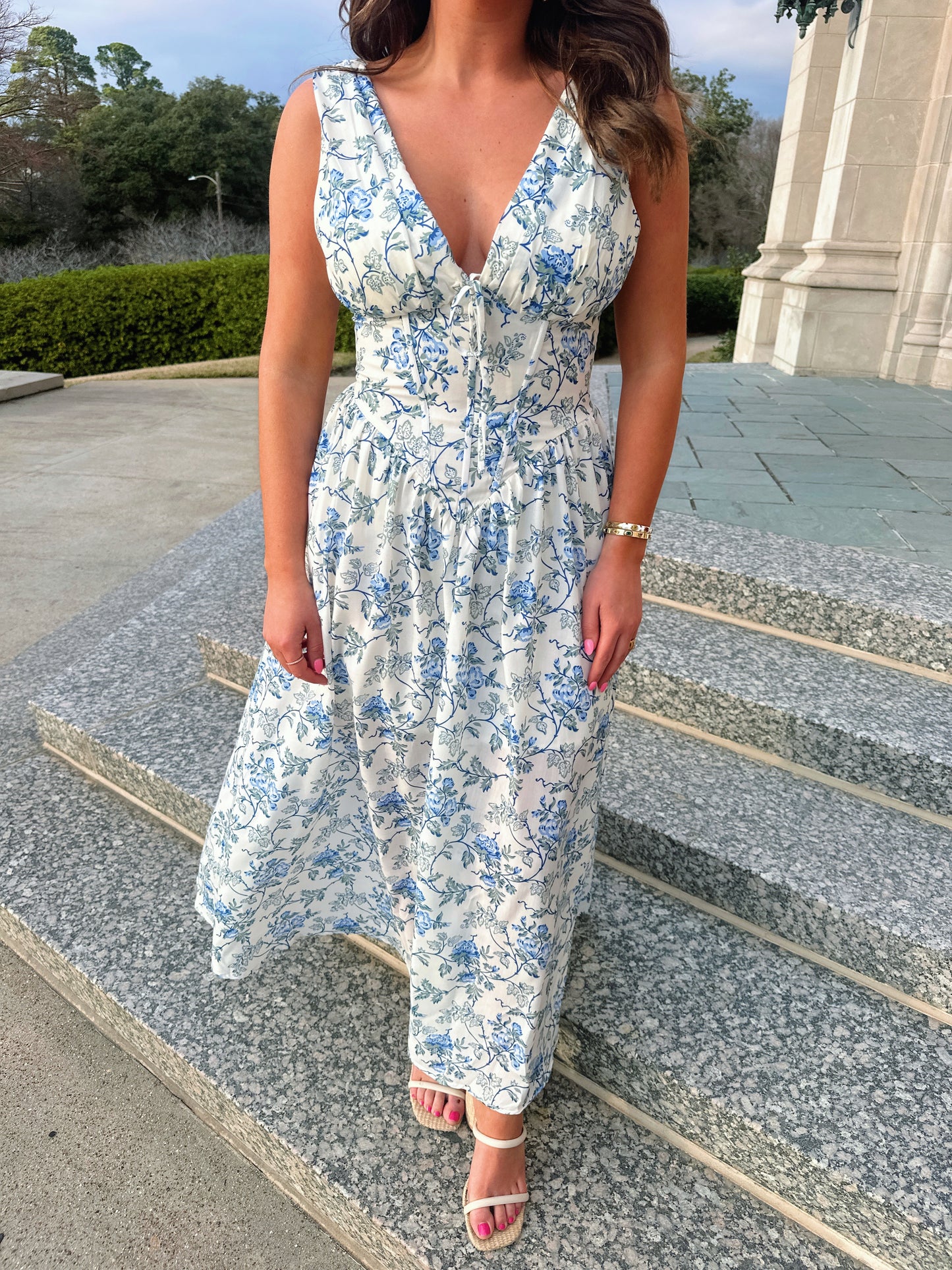 Louise Floral Maxi Dress
