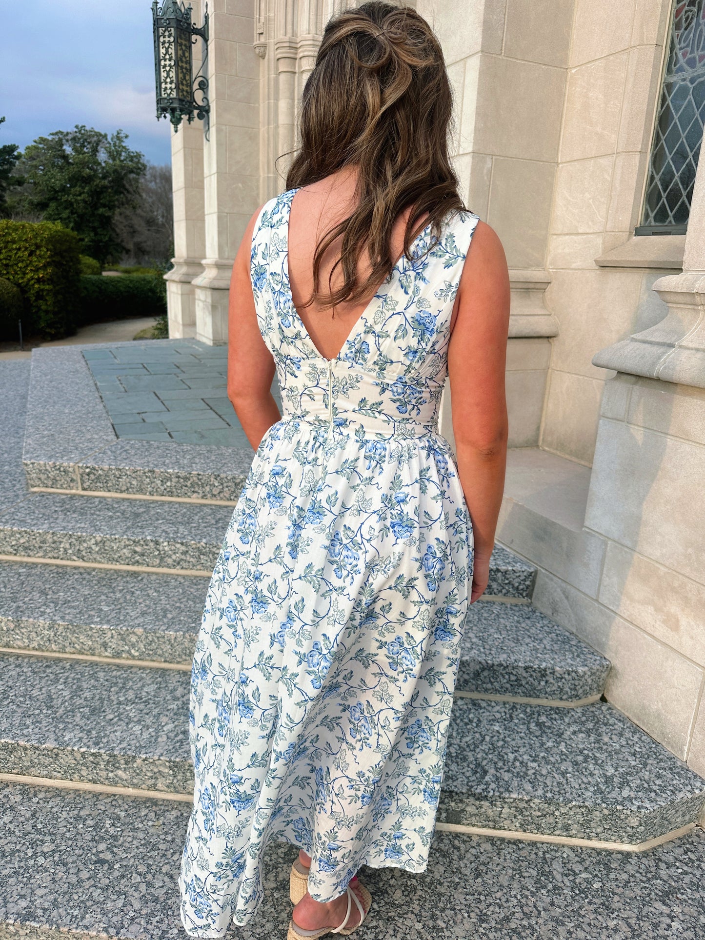 Louise Floral Maxi Dress