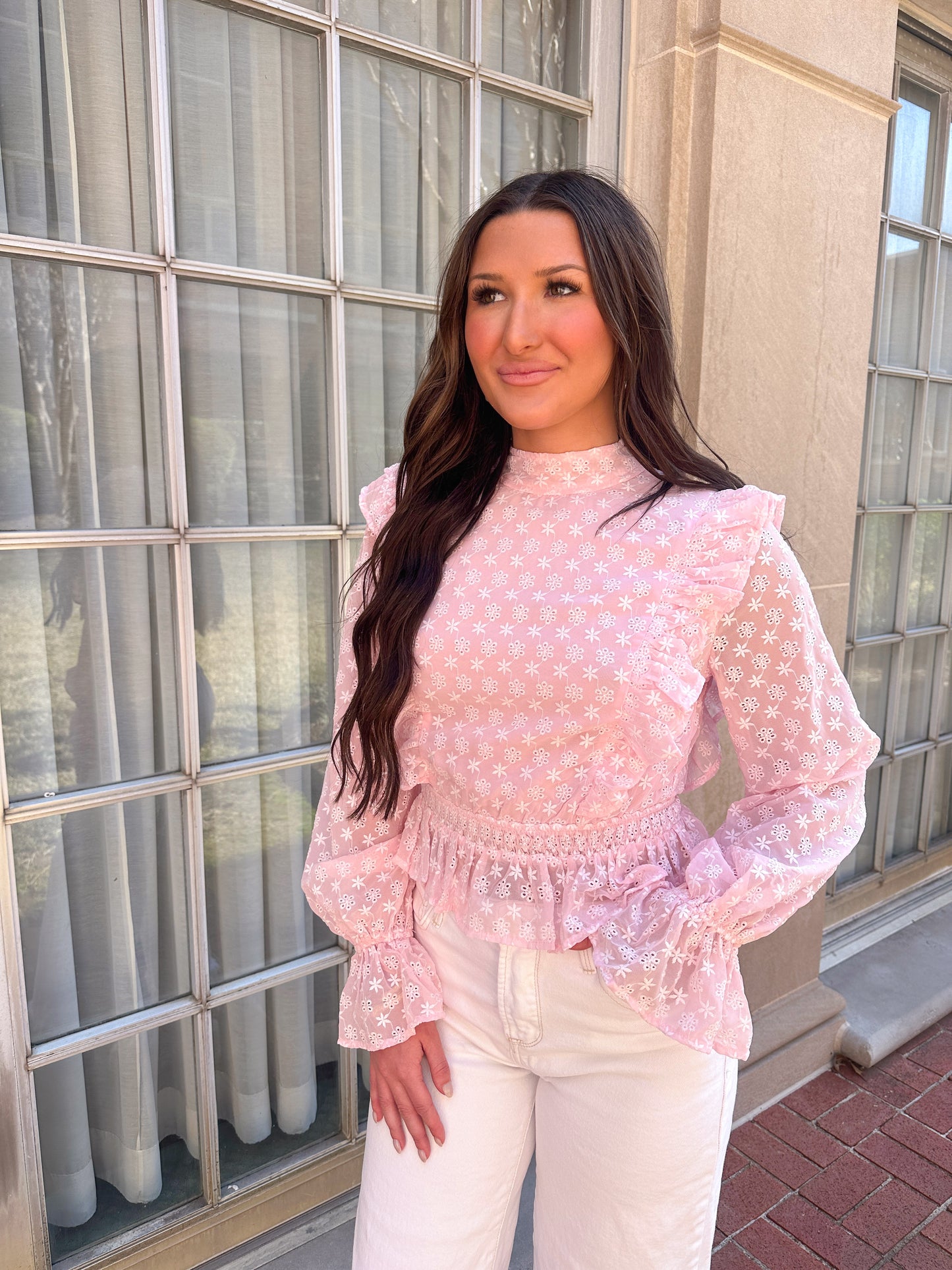 Abigail Bow Back Blouse