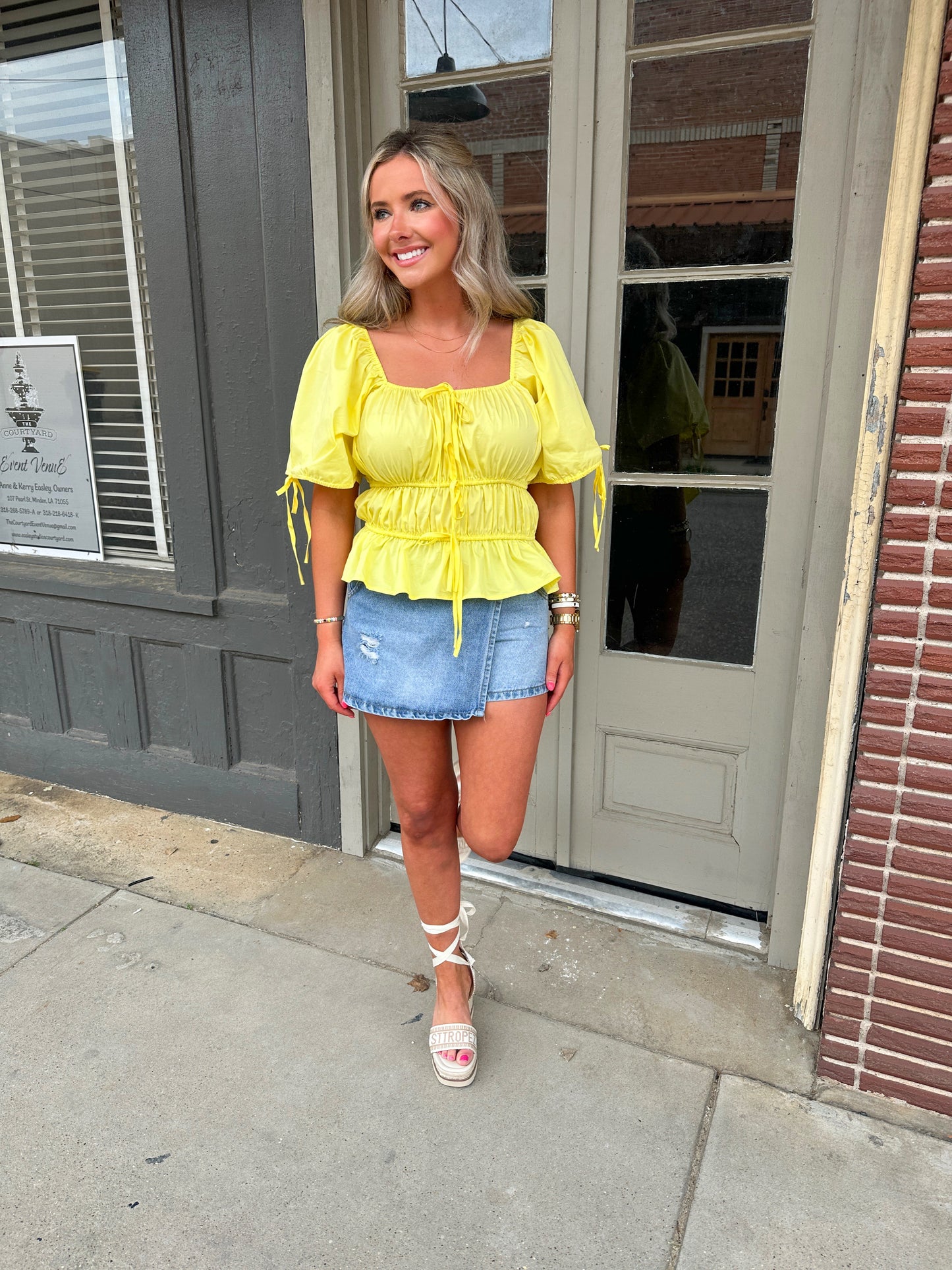 Leighton Bow Blouse