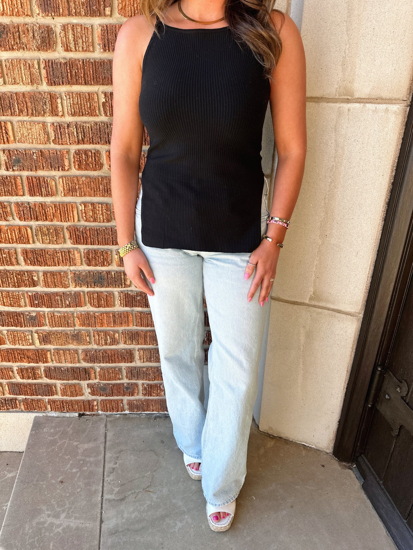Rachel Ribbed Tank