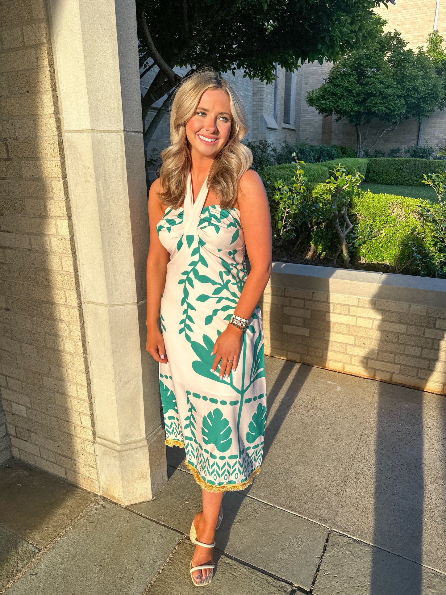 Tiki Time Tassel Dress