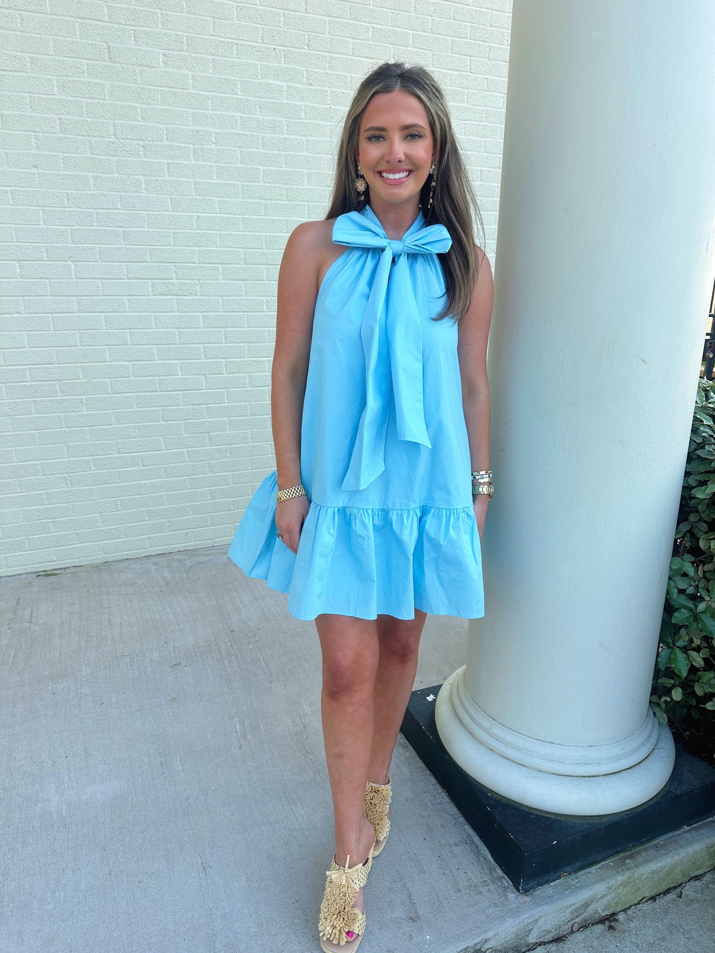 Bethany Bow Dress