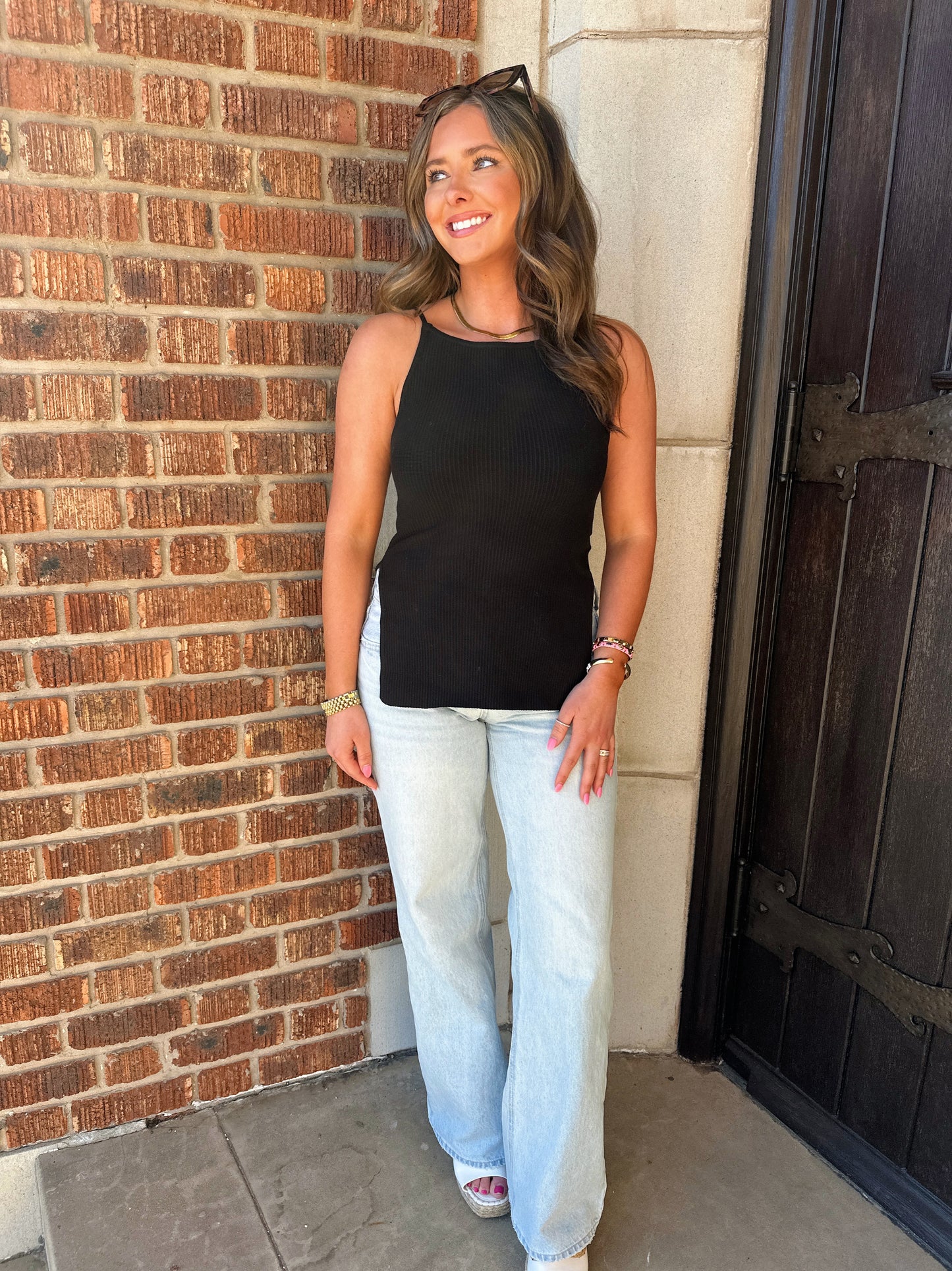 Rachel Ribbed Tank