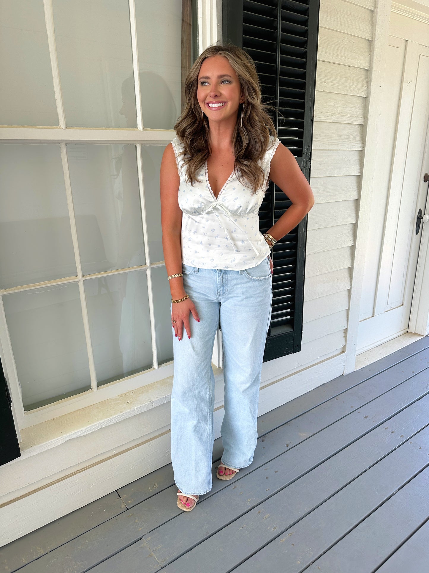 Annie Floral Top