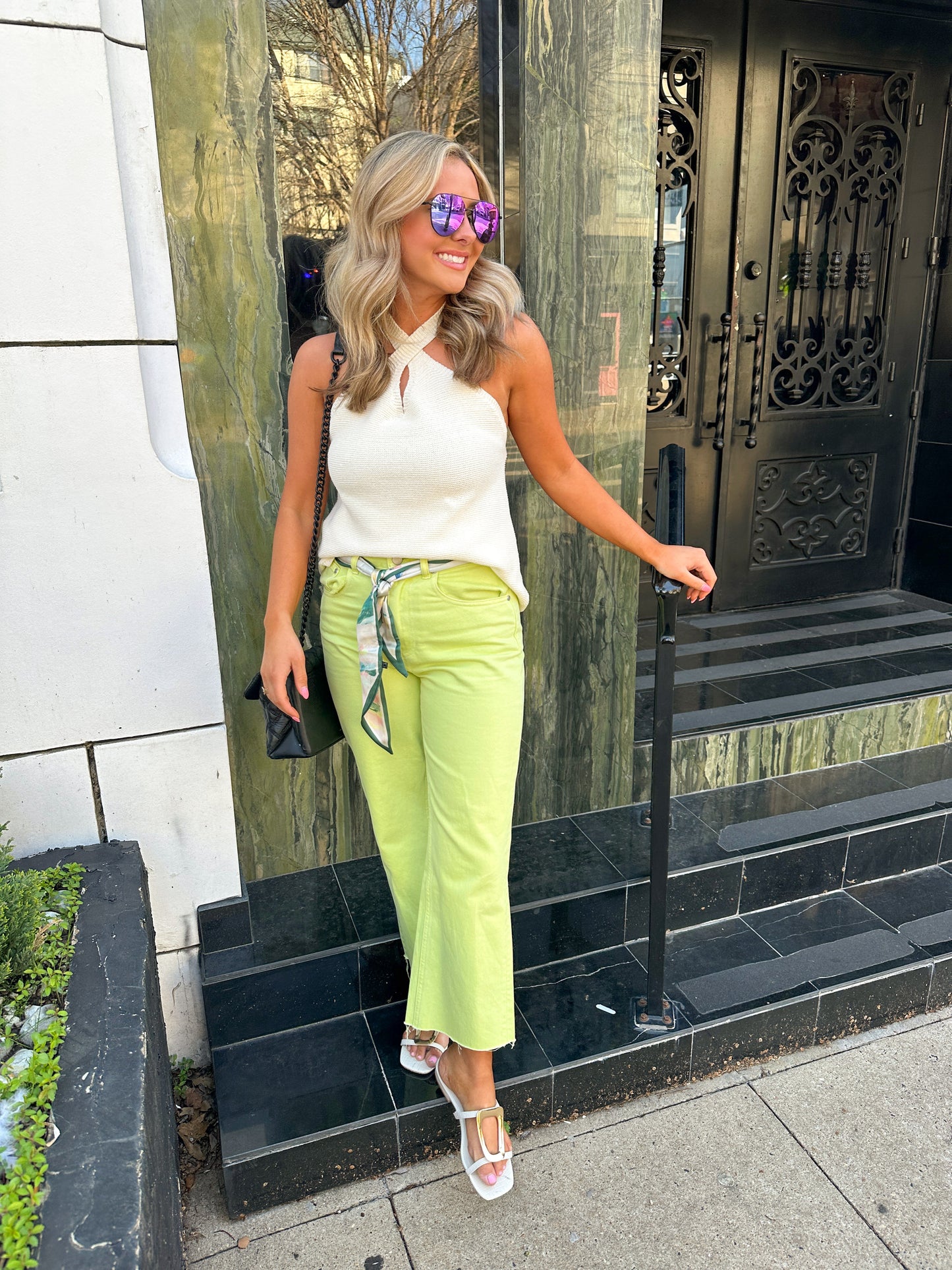 Savannah Halter Neck Top