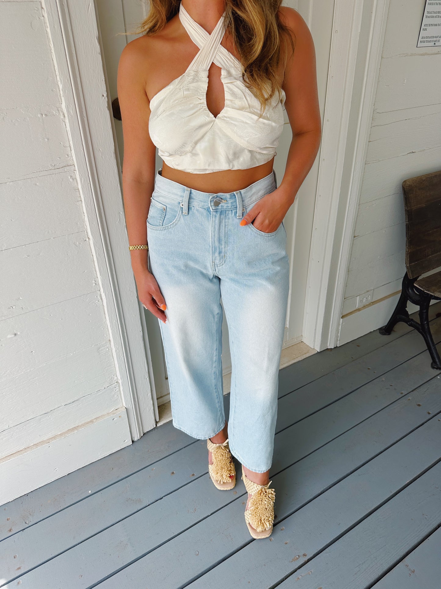 Resort Floral Top