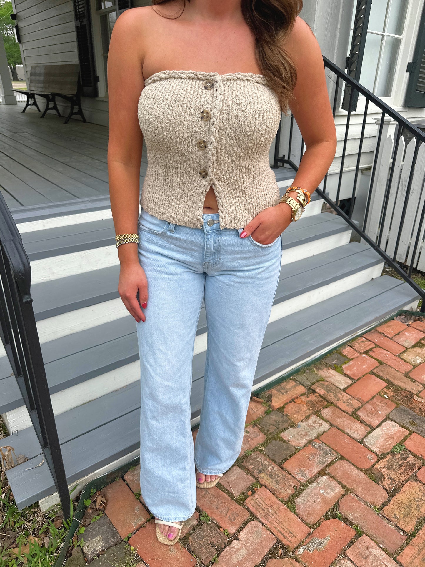 Briana Braided Top