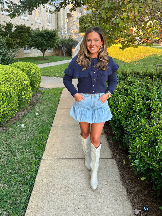 Sailor Button Down Sweater