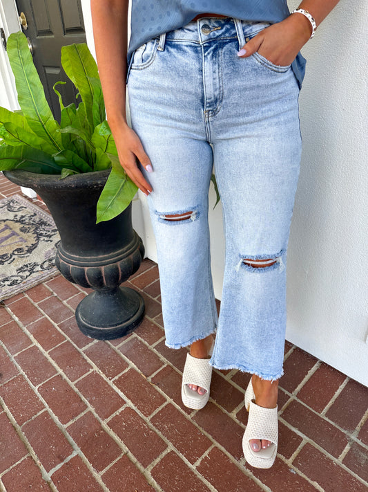 Lorelei Ankle Wide Jeans