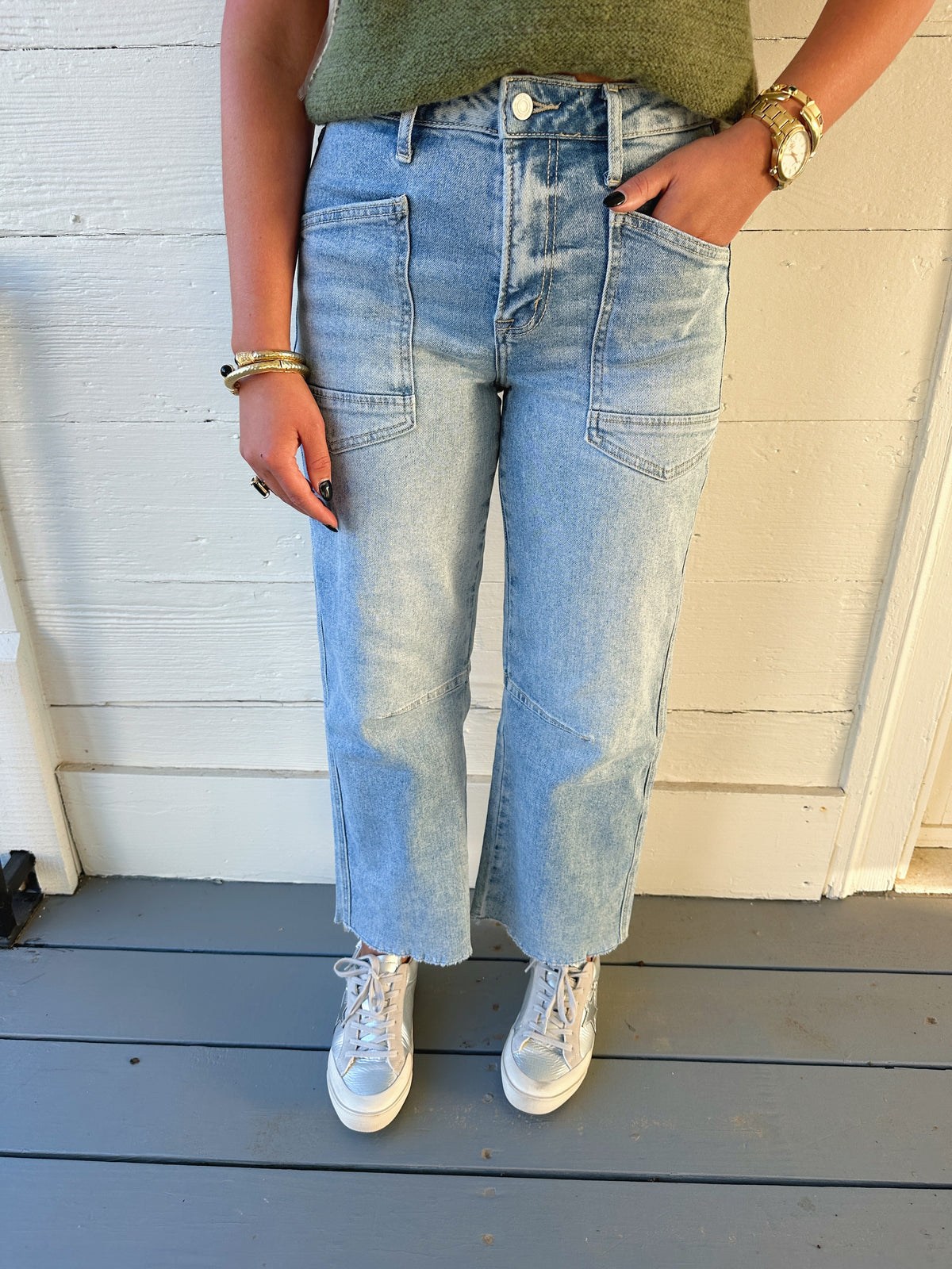 Barrel Riley's Riley Barrel Jeans – Printed in Pink Boutique