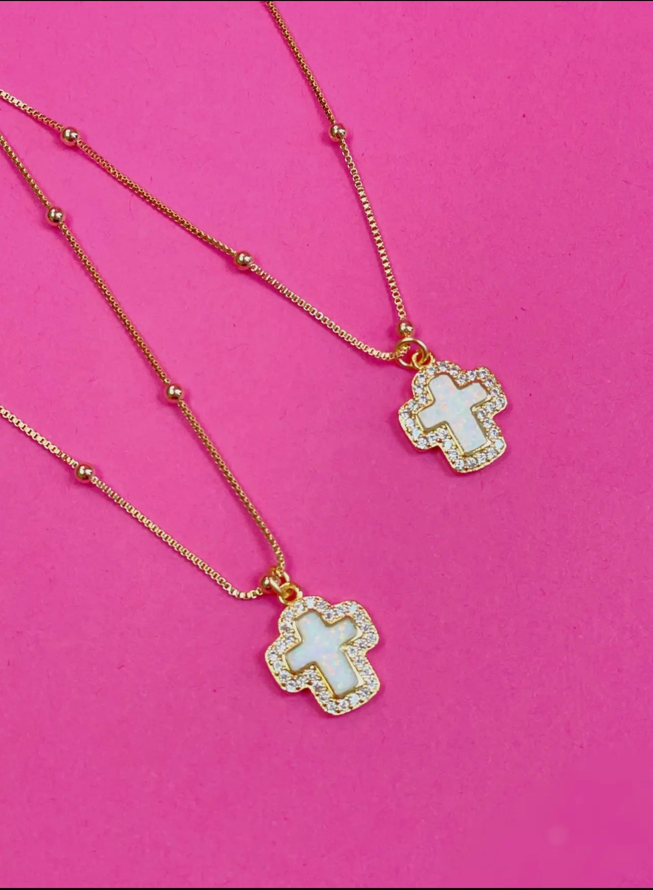 Meg Cross Necklace