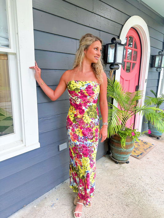 Meet Me In The Garden Maxi Dress