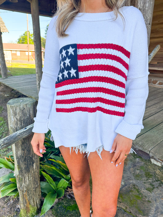 The American Flag Sweater