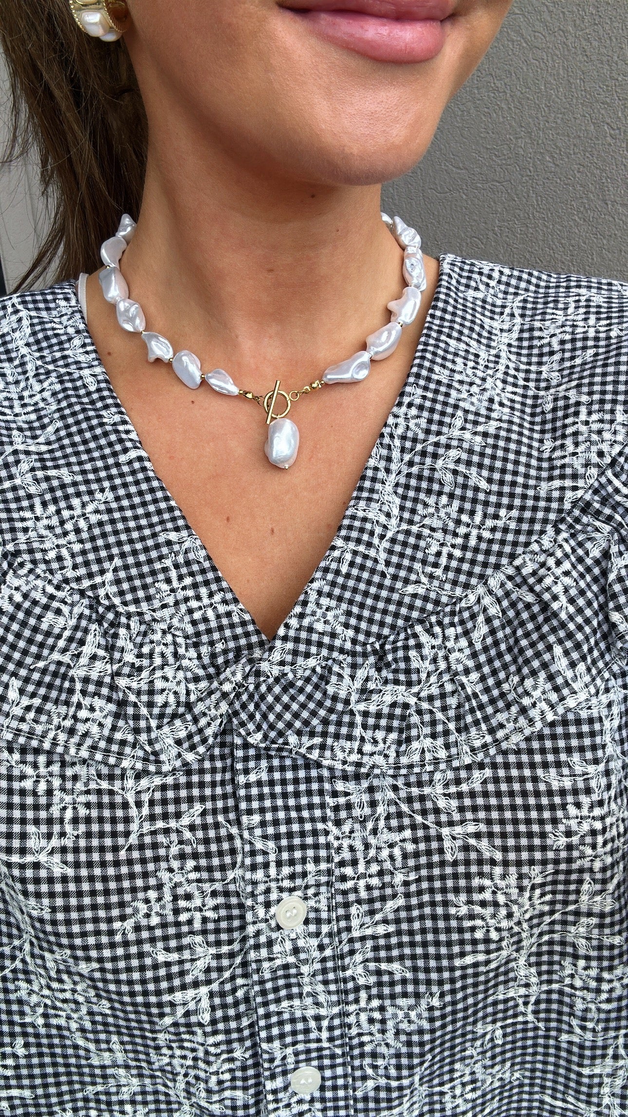 Chunky Pearl Necklace