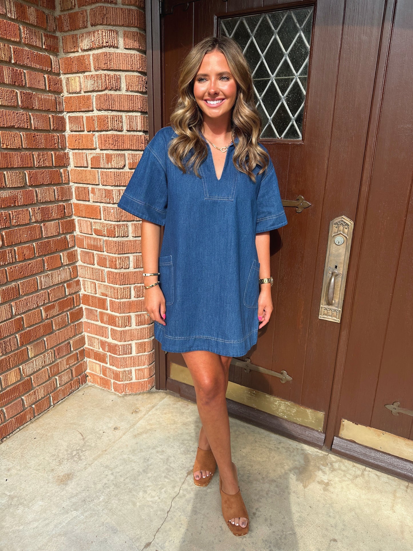 Samantha Denim Dress