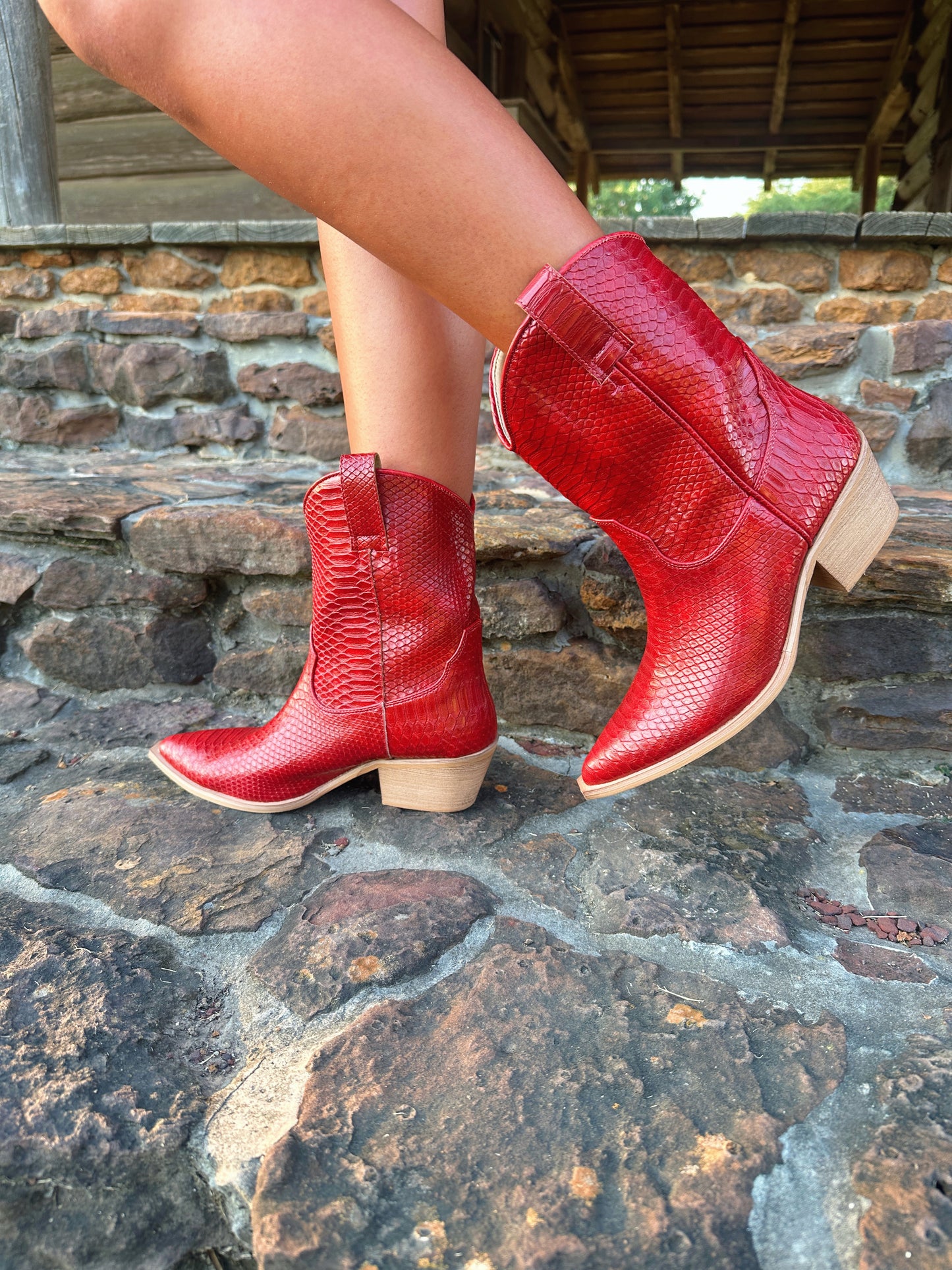 Red Hot Cowgirl Boots