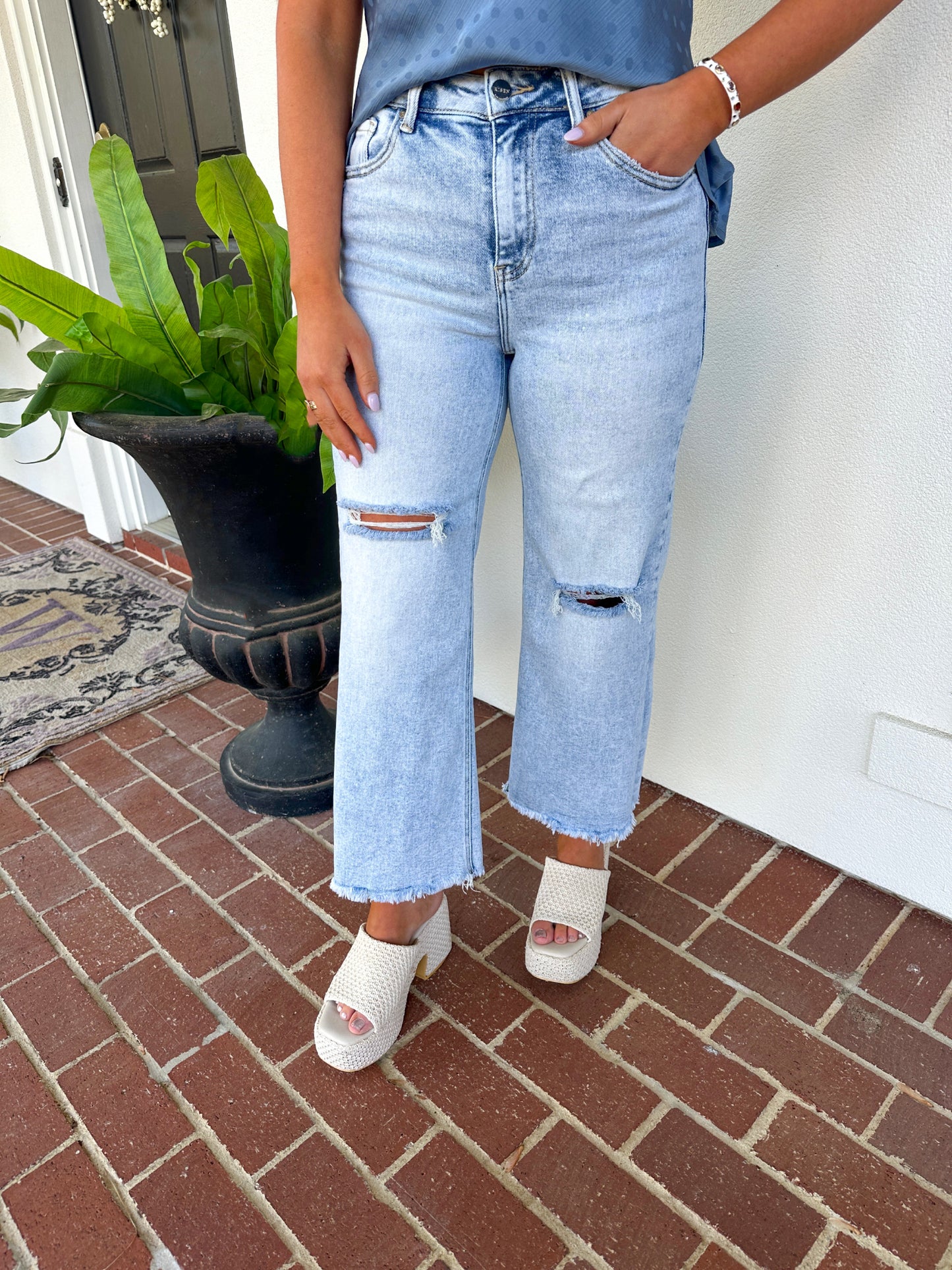 Lorelei Ankle Wide Jeans